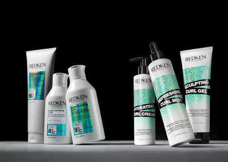 Textured Hair-Targeted Lines - REDKEN Introduced its Acidic Bonding Curls and Curl Stylers (TrendHunter.com)