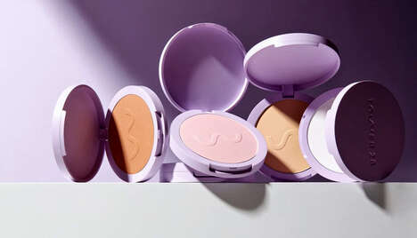 Sensitive Skin Pressed Powders - Tower 28's GetSet Pressed Powder Blurs Skin and Sets Makeup (TrendHunter.com)