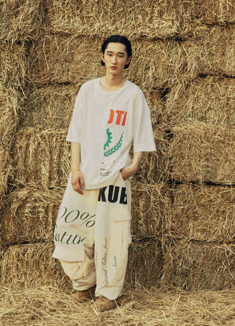 Rice Straw Fashion Collections - Siam Kubota and Greyhound Original Launch 'Turn Waste to Agri-Wear' (TrendHunter.com)