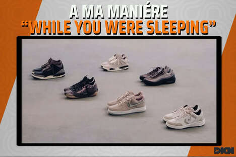 Story-Driven Sneaker Launches - A Ma Maniére Introduces the ‘While You Were Sleeping’ Collection (TrendHunter.com)