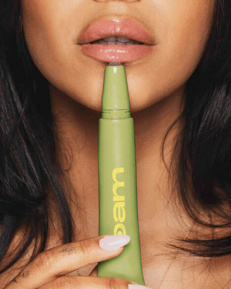 Psychodermatology Lip Products - Eyeam's Love Language Lip Bloss Turns Gloss into a Self-Love Tool (TrendHunter.com)
