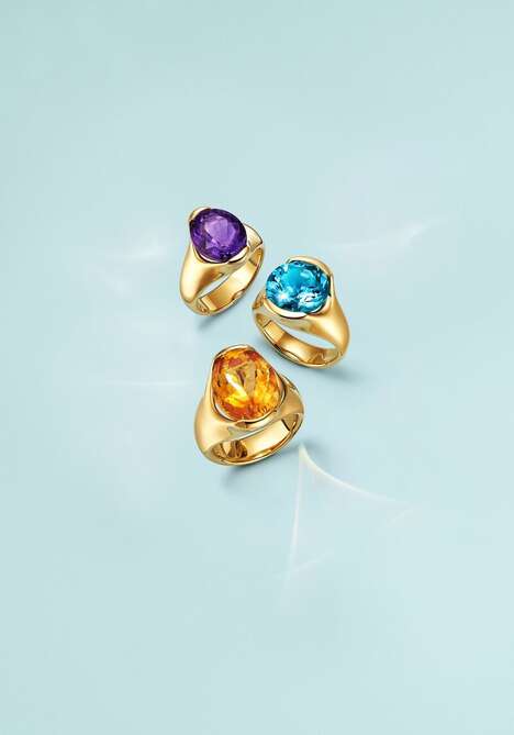 Anniversary-Celebrating Luxe Jewelry Collections - Tiffany & Co. Pays Homage to Elsa Peretti (TrendHunter.com)