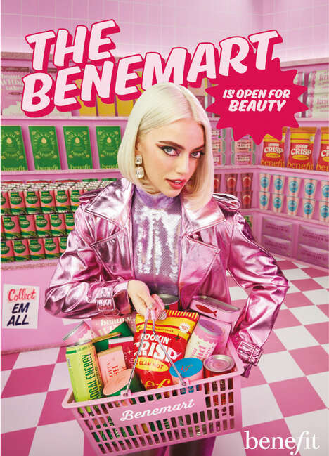 Grocer-Inspired Beauty Retail Pop-Ups - The Benefit Benemart Holiday Concept Shop is at Selfridges (TrendHunter.com)