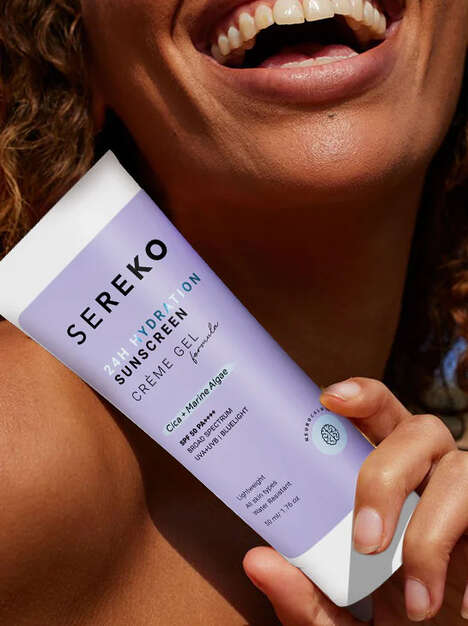 Calming Mind-Skin Sunscreens - Sereko 24H Hydration Sunscreen Eases Stress & Anxiety with NeuroCalm (TrendHunter.com)