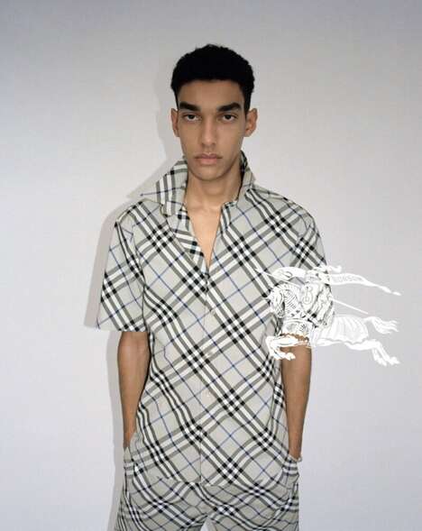 Timeless Clothing Collections - The Burberry Classics Collection Has Recently Been Updated (TrendHunter.com)