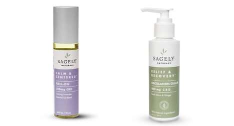 Calming Cannabis Wellness Solutions - These New Sagely Naturals Products Come in Two Offerings (TrendHunter.com)