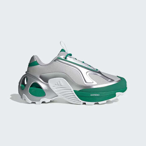 Retro-Futuristic Chunky Sneakers - adidas New Wonder Runner Model Has a Dynamic Structure (TrendHunter.com)