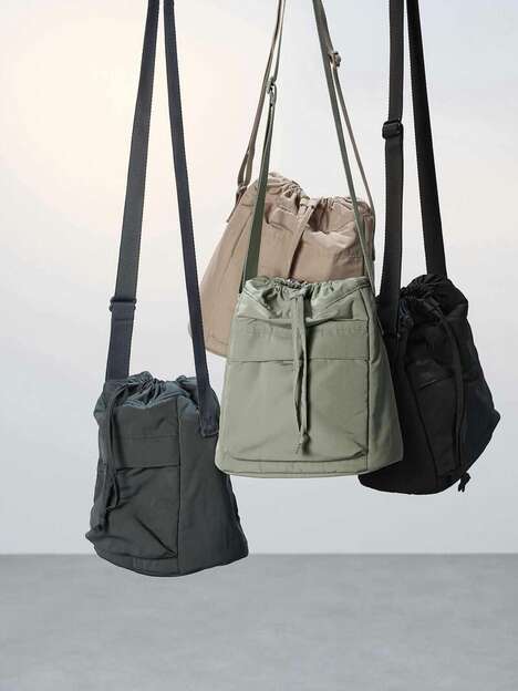 Elevated Lifestyle Shoulder Bags - The UNIQLO C Line Showcases a New Bag Update for FW24 (TrendHunter.com)