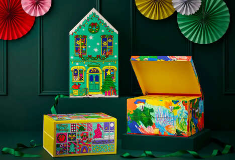 Refillable Advent Calendars - Lush's Advent Calendar Refill Replenishes Seasonal Surprises (TrendHunter.com)