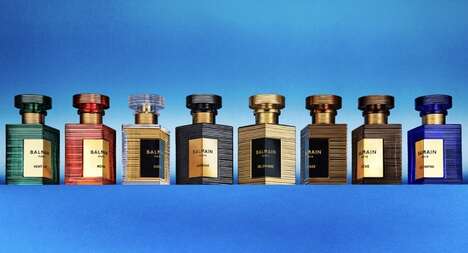 Luxury All-Gender Perfumes - The Les Éternels De Balmain Fragrance Collection Has Eight Scents (TrendHunter.com)