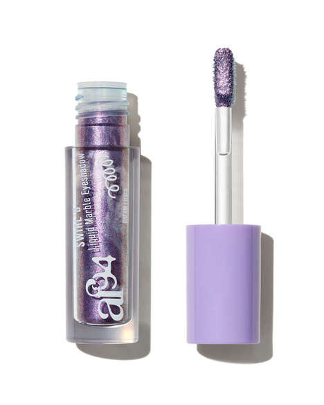Marble-Effect Liquid Eyeshadows - Af94 Debuts Transformative Liquid-To-Powder Eyeshadow Line Swirl'd (TrendHunter.com)