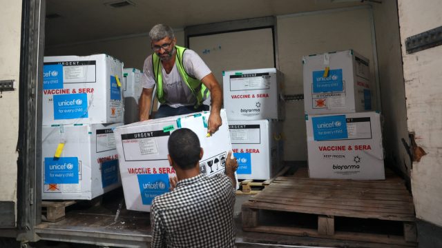 Israel, UN agree to Gaza pauses for polio vaccinations
