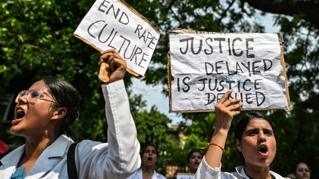 India doctors' strike: rape and murder of student triggers widespread protests