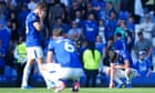 Chaos club Everton reap the whirlwind of Premier League’s financial revolution | Jonathan Wilson