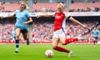 WSL: Arsenal 2-2 Manchester City – in pictures