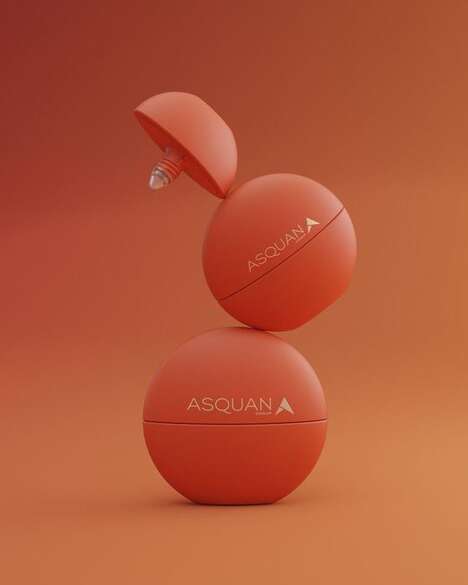 Hybrid Beauty Bottle-Tubes - Asquan Group's Oval Collection Tottles are Shaped Like River Stones (TrendHunter.com)