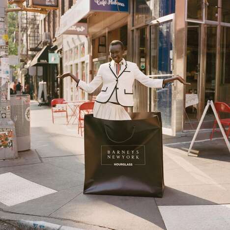 Collaborative Cosmetic Concept Shops - Hourglass and Barneys New York Partnered for a Concept Store (TrendHunter.com)