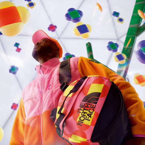 Playfully Patterned Adventurewear - TNF x Yinka Ilori Inspires Optimism No Matter the Weather (TrendHunter.com)