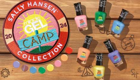Camp-Themed Nail Polishes - The Sally Hansen Summer Camp Collection Has Eight Shades in All (TrendHunter.com)