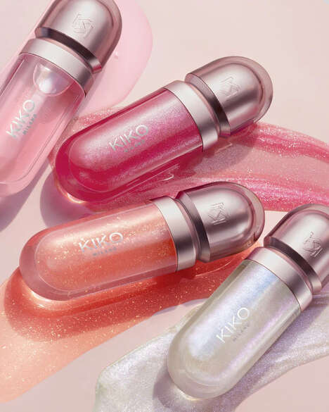 Multidimensional Lip Oils - KIKO's 3D Hydra Lip Oil Delivers Immediate Volume & Lasting Hydration (TrendHunter.com)