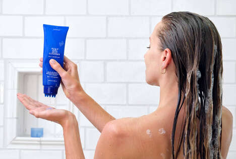 Jelly Scalp Cleansers - AAVRANI's Scalp Detox Jelly Cleanser is a Color-Safe Gentle Scalp Exfoliator (TrendHunter.com)