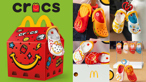 Shoe Brand QSR Collaborations - McDonald's and Crocs Join Forces on Crocs Clips Toys (TrendHunter.com)
