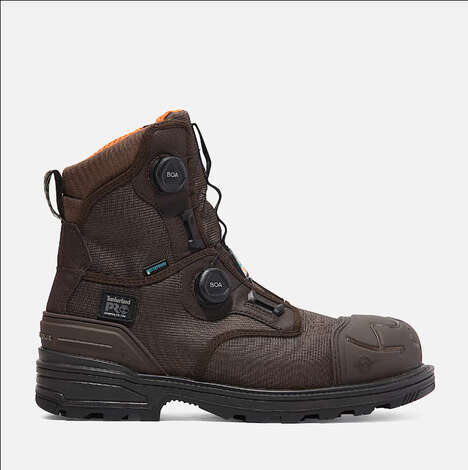 Technology-Centric Work Boots - Timberland Pro Partnered with Boa Technology to Enhance Its Footwear (TrendHunter.com)