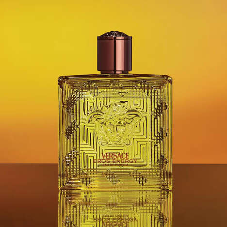 Lime Oil-Infused Designer Fragrances - Versace's Eros Energy Eau De Parfum Boasts a Woody Scent (TrendHunter.com)