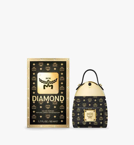 Backpack-Shaped Premium Fragrances - MCM DIAMOND Eau de Parfum is an Example of Premium Perfumery (TrendHunter.com)