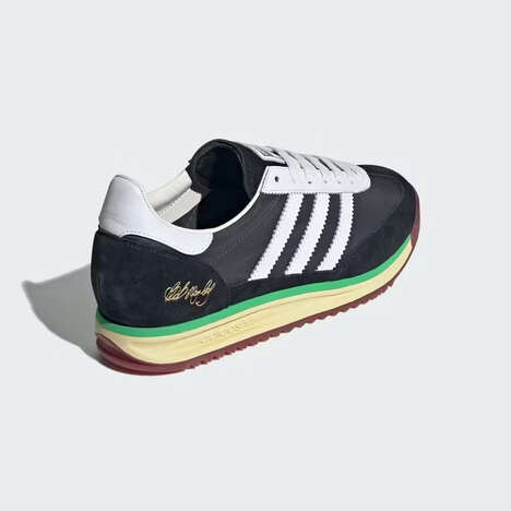 Stylish Collaborative Sneaker Models - adidas and Bob Marley Join on the SL 72 sneaker (TrendHunter.com)