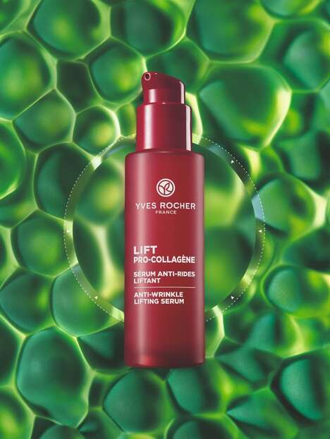 Collagen-Powered Beauty Collecctions - Yves Rocher Lauched Its Lift Pro Collagène Collection (TrendHunter.com)