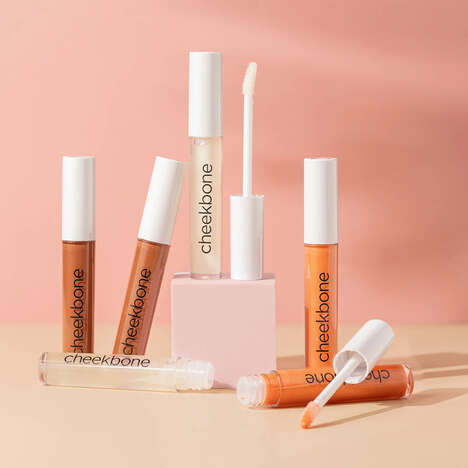 Limited-Edition Healing Lip Oils - Cheekbone Beauty Boasts Natural Cosmetic Alternatives (TrendHunter.com)