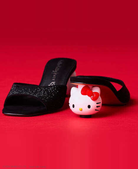 Cartoon-Honoring High Heels - Katy Perry Collections Presents a Hello Kitty Heel Series (TrendHunter.com)