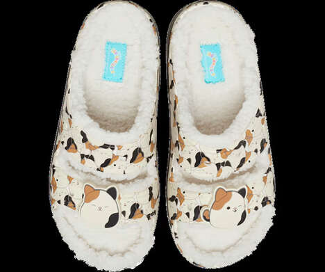 Collaborative Plushy Footwear - Jazwares Partnered with Crocs on Squishmallow-Themed Collection (TrendHunter.com)