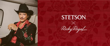 Western Apparel Collaborations - Stetson and Ricky Regal Team Up to Modernize Western Wear (TrendHunter.com)