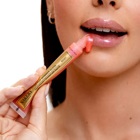 Recontouring Lip Glosses - Lip Flip Shimmer Gloss is Named After a Procedure for Fuller Lips (TrendHunter.com)