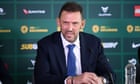 Tony Popovic tasked with reversing Socceroos fortunes after being confirmed as new coach