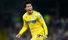 Kamada gives Crystal Palace victory over Aston Villa but Eze injured