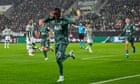 Sarr and Johnson on target as Spurs hold on to Europa League win at Ferencvaros