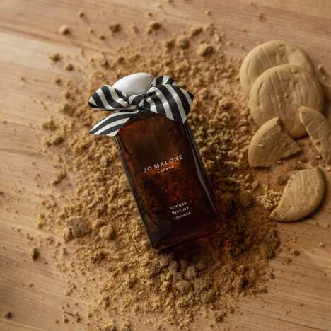 Invigoratingly Warm Seasonal Fragrances - Jo Malone London Debuts its Ginger Biscuit Cologne (TrendHunter.com)