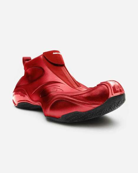 Dynamic Fashion-Forward Basketball Shoes - Balenciage Presents its First Basketball Sneaker Model (TrendHunter.com)
