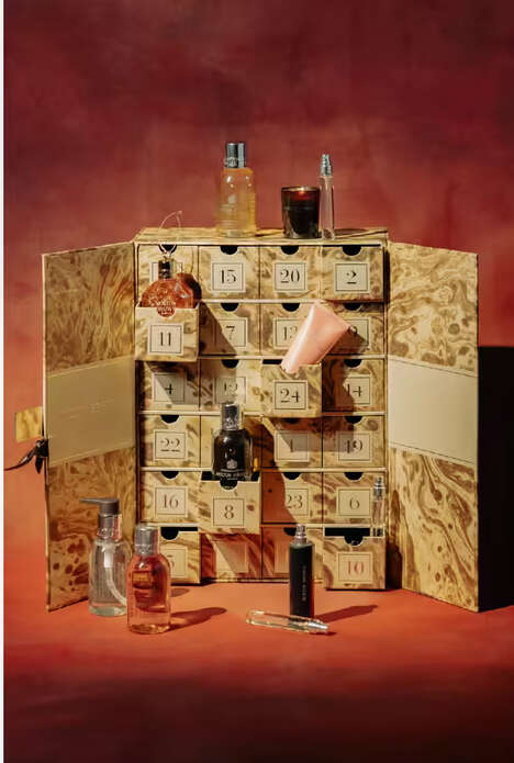 Aromatic Cosmetic Advent Calendars - Molton Brown Christmas Advent Calendar Has 24 Surprises (TrendHunter.com)