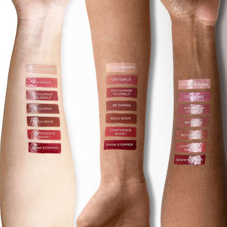 Clean Mindful Cosmetics - Sonela's Lip Glosses and Liquid Blushes Fortify the Mind-Skin Connection (TrendHunter.com)