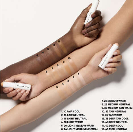 Dual-Purpose Beauty Sticks - Well People Debuts Supernatural Complexion Stick Foundation + Concealer (TrendHunter.com)