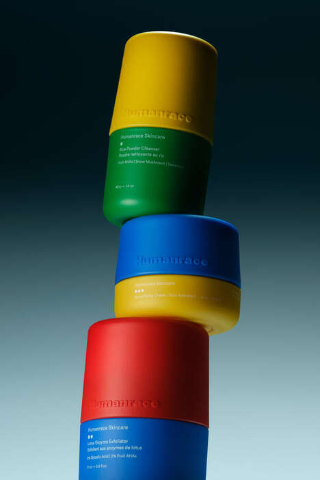 LEGO-Style Skincare Designs - Humanrace's LEGO Skincare Set Offers Playful Aesthetics (TrendHunter.com)
