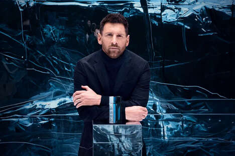 Athlete-Launched Inaugural Perfumes - Lionel Messi Introduces His Messi Eau de Parfum Fragrance (TrendHunter.com)