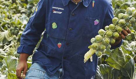 Farmer-Supporting Merch Ranges - This sweetgreen Merch Benefits the National Young Farmers Coalition (TrendHunter.com)