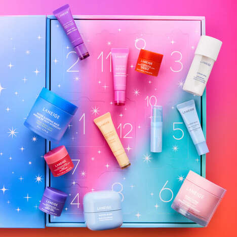 Skincare Advent Calendars - The LANEIGE Manifest Glow: Best of Laneige Set Boasts 12 Items (TrendHunter.com)