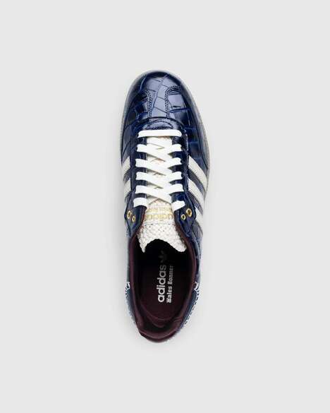Animal Print-Inspired Sneakers - Wales Bonner Remixes Another Pair of adidas Samba Sneakers (TrendHunter.com)