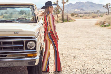 Contemporary Cowgirl Clothing Collections - The Wrangler x Lainey Wilson Collection is Eye-Catching (TrendHunter.com)